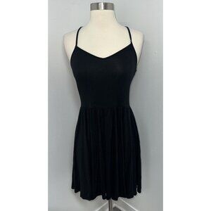 American Eagle Dress Womens Small Black Strappy Sleeveless Stretch Soft & Sexy